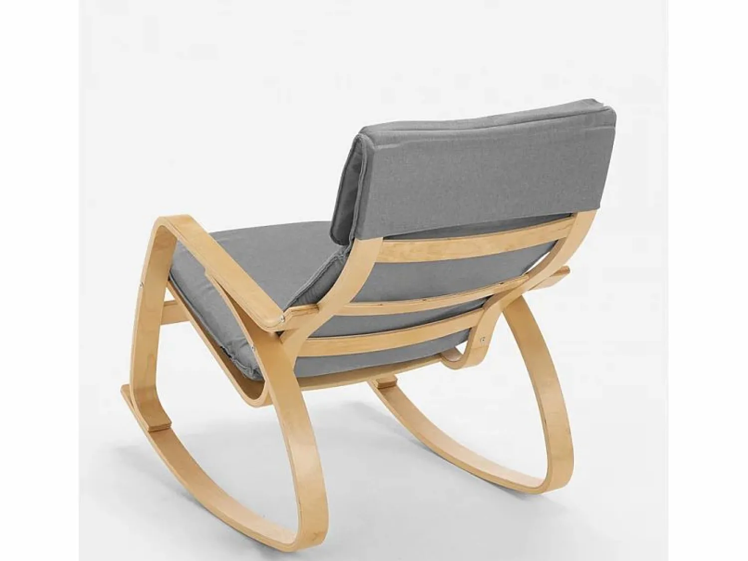AHD Sillón Balancín | Sillón mecedora de madera con diseño escandinavo Aalborg -