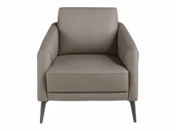 Angel Cerda Sillón De Piel * Sillón piel gris oscuro 5134 Beige