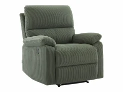 Sillón reclinable eléctrico de terciopelo LUNANO < Vente-unique New