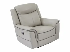 Sillón relax eléctrico de cuero ADELIO < Vente-unique Hot