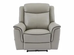 Sillón relax eléctrico de cuero ADELIO < Vente-unique Hot