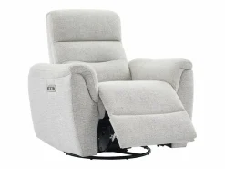 Sillón relax eléctrico en tejido texturo BREVIO < Vente-unique Hot