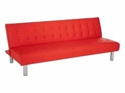 Sofá cama clic clac de 2 plazas en polipiel de diseño moderno reclinable Elly - < Modus Sofa New
