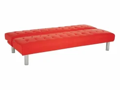 Sofá cama clic clac de 2 plazas en polipiel de diseño moderno reclinable Elly - < Modus Sofa New