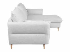 Sofá cama con chaise longue a la derecha y canapé - DRISS < Miliboo