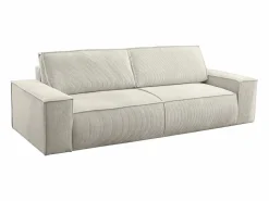 Vente-unique Todos Los Sofás|Sofás Y Sillones | Sofá cama de 4 plazas de pana - AMELIA de Pascal Morabito