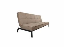 Cambia tus muebles Sofá Cama | Sofá cama de 36-90x189x85-117 cm de 3 plazas tapizado en poliéster en color Louis