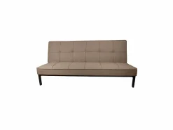 Cambia tus muebles Sofá Cama | Sofá cama de 36-90x189x85-117 cm de 3 plazas tapizado en poliéster en color Louis