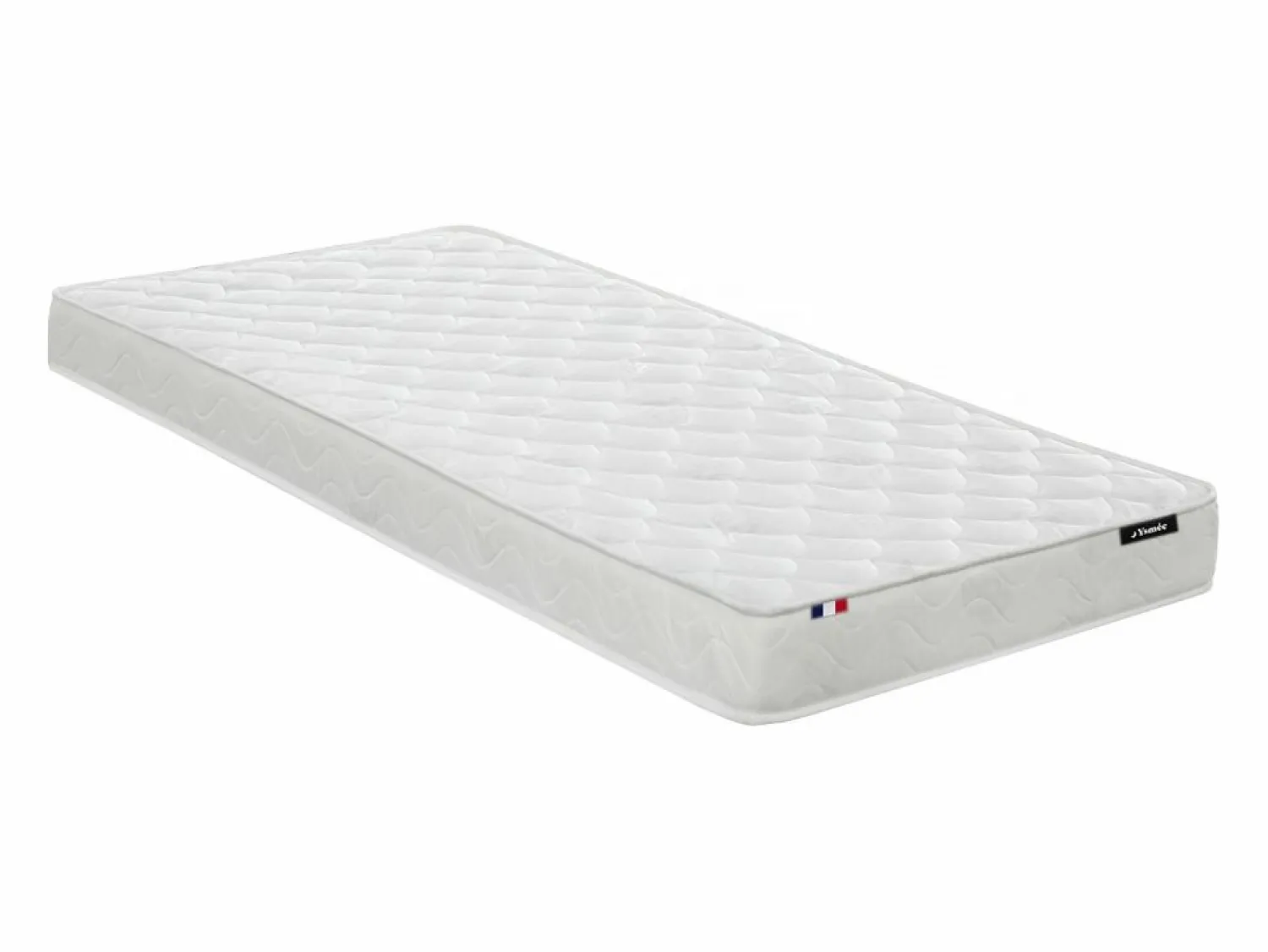 Vente-unique Cama Diván|Cama Nido | Sofá cama extraíble de 2 x 90 x 190 cm en tejido con colchón - LOUISE