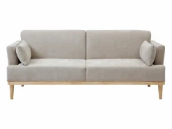 Sofá cama 3 plazas clic-clac de tela AMBRILO < Vente-unique Best