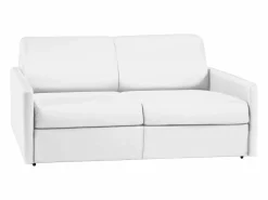 Sofá cama 3 plazas de piel sintética color CALIFE < Vente-unique Sale