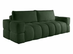 Sofá cama 3 plazas en tela de bouclé ISSORO II < Vente-unique New