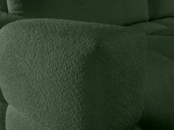 Sofá cama 3 plazas en tela de bouclé ISSORO II < Vente-unique New