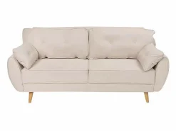 Sofá cama reclinable de diseño nórdico clic clac 3 plazas en tejido Fortaleza - < Modus Sofa