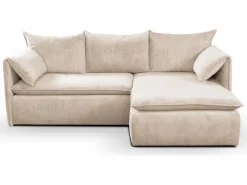 Vente-unique Todos Los Sofás|Sofás Y Sillones | Sofá cama rinconera derecha de pana -TEODORA de Pascal Morabito