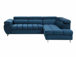 Vente-unique Todos Los Sofás|Sofá De Terciopelo | Sofá cama rinconera derecha de terciopelo NIACATO