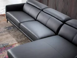 Angel Cerda Sofá De Piel | Sofá chaise longue derecha piel 6041