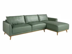 Angel Cerda Sofá De Piel * Sofá chaise longue derecha piel 6199 Verde