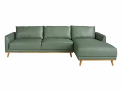 Angel Cerda Sofá De Piel * Sofá chaise longue derecha piel 6199 Verde