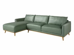 Sofá chaise longue izquierda piel 6200 < Angel Cerda
