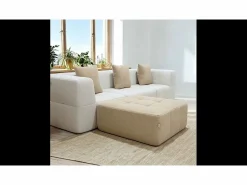 Sofá convertible Eden Completo 3 plazas - blanco arena < Best