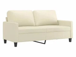 Sofá de 2 plazas de cuero sintético color 140 cm < Clicnbuy Online