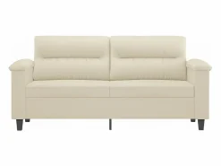 Sofá de 2 plazas de cuero sintético color 140 cm < Clicnbuy Hot