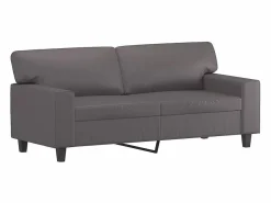 Sofá de 2 plazas de cuero sintético 140 cm < vidaxl