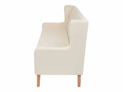 Sofá de 3 plazas de tela color crema < Clicnbuy Clearance