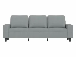 Clicnbuy Sofá - 3 Plazas|Sofá De Tela | Sofá de 3 plazas de tela claro 180 cm