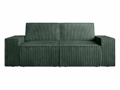 Vente-unique Sofás Y Sillones|Sofá De Terciopelo * Sofá de 2 plazas de terciopelo verde oscuro AMELIA Verde pino