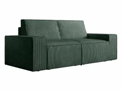 Vente-unique Sofás Y Sillones|Sofá De Terciopelo * Sofá de 2 plazas de terciopelo verde oscuro AMELIA Verde pino