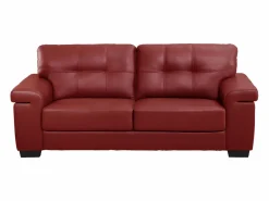 Sofá de 3 plazas en piel de vacuno - - HAZEL < Vente-unique Hot