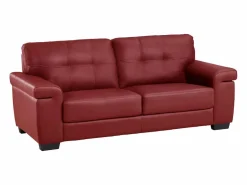 Sofá de 3 plazas en piel de vacuno - - HAZEL < Vente-unique Hot