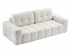 Sofá de 3 plazas en tela bouclé estilo diseño SOPELANA < Vente-unique Hot