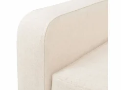 Clicnbuy Sofá - 2 Plazas|Sofá De Tela * Sofá de 2 plazas tela crema Blanco
