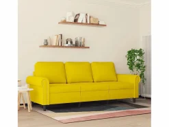 Sofá de 3 plazas terciopelo 180 cm < Clicnbuy New