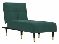 Sofá de terciopelo oscuro ES81479 < Outlet