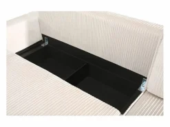 Sofá esquinero convertible y reversible de pana "Montaigne" - 3 plazas - < Habitat et jardin New