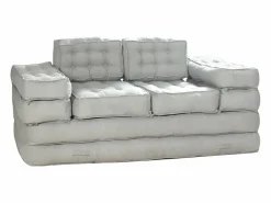 Sofá modular convertible de tela color DILAKO < Vente-unique Outlet