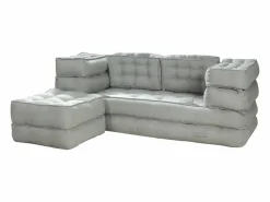 Sofá modular convertible de tela color DILAKO < Vente-unique Outlet