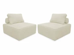 Sofá modular de pana, 2 plazas < Sweeek Best