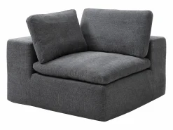 Sofá modular de 3 plazas en tela CORTOLINE < Vente-unique