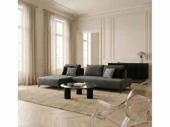 AHD Sofá Modular * Sofá modular 3 plazas desenfundable repelente al agua Campiglio B - Gris