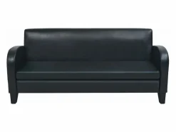 Sofá 3 plazas cuero artificial < Clicnbuy Hot