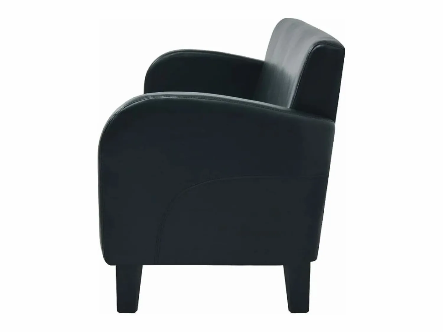 Sofá 3 plazas cuero artificial < Clicnbuy Hot