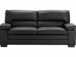 LINEA SOFA Conjunto Sofá Y Sillón | Sofá 3+1 plazas de piel de búfalo color MIMAS