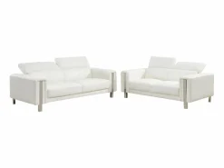 Sofá 3+2 plazas de piel sintética MAROUA - Color < Vente-unique Sale