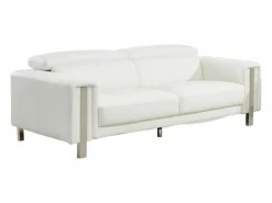 Sofá 3+2 plazas de piel sintética MAROUA - Color < Vente-unique Sale