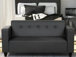 Sofá 3 Plazas - Tejido Capitoné (170 x 60 x 79 cm) - PEDRO < Sale